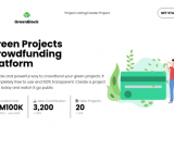 GreenBlock Crowdfunding Platform